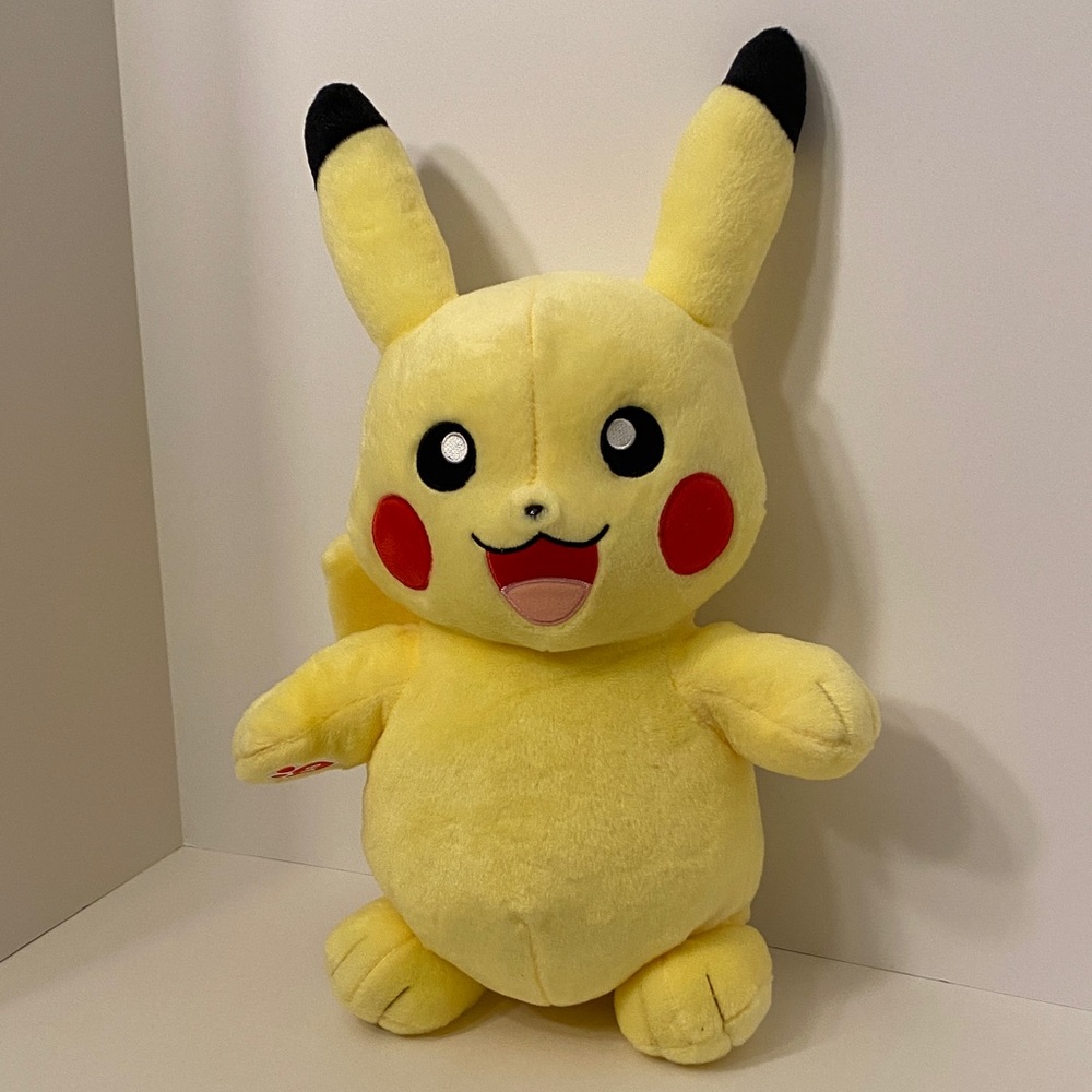 Build A Bear Pokémon Pikachu Plush Stuffed Animal Yellow Nintendo Doll Toy 2021